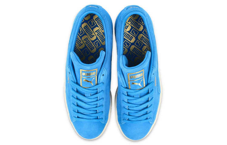 Lookbook プーマ スウェード クラシック モノライトブルー 381921-01