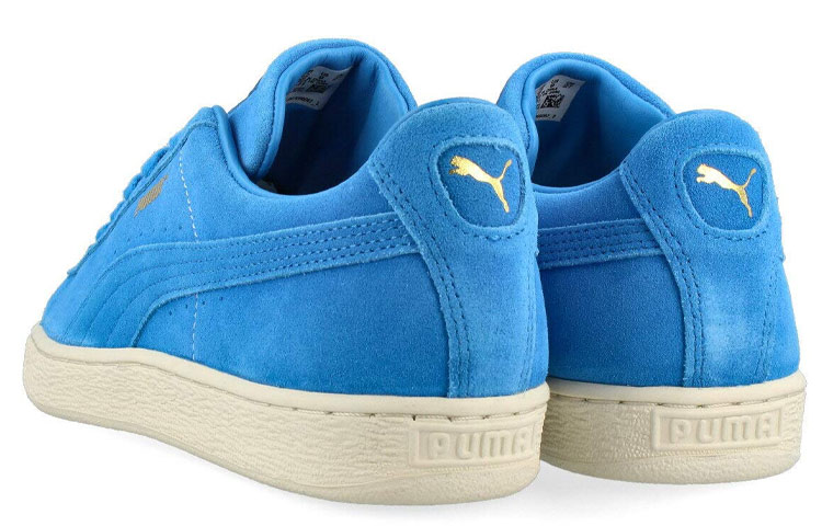 Shop プーマ スウェード クラシック モノライトブルー 381921-01