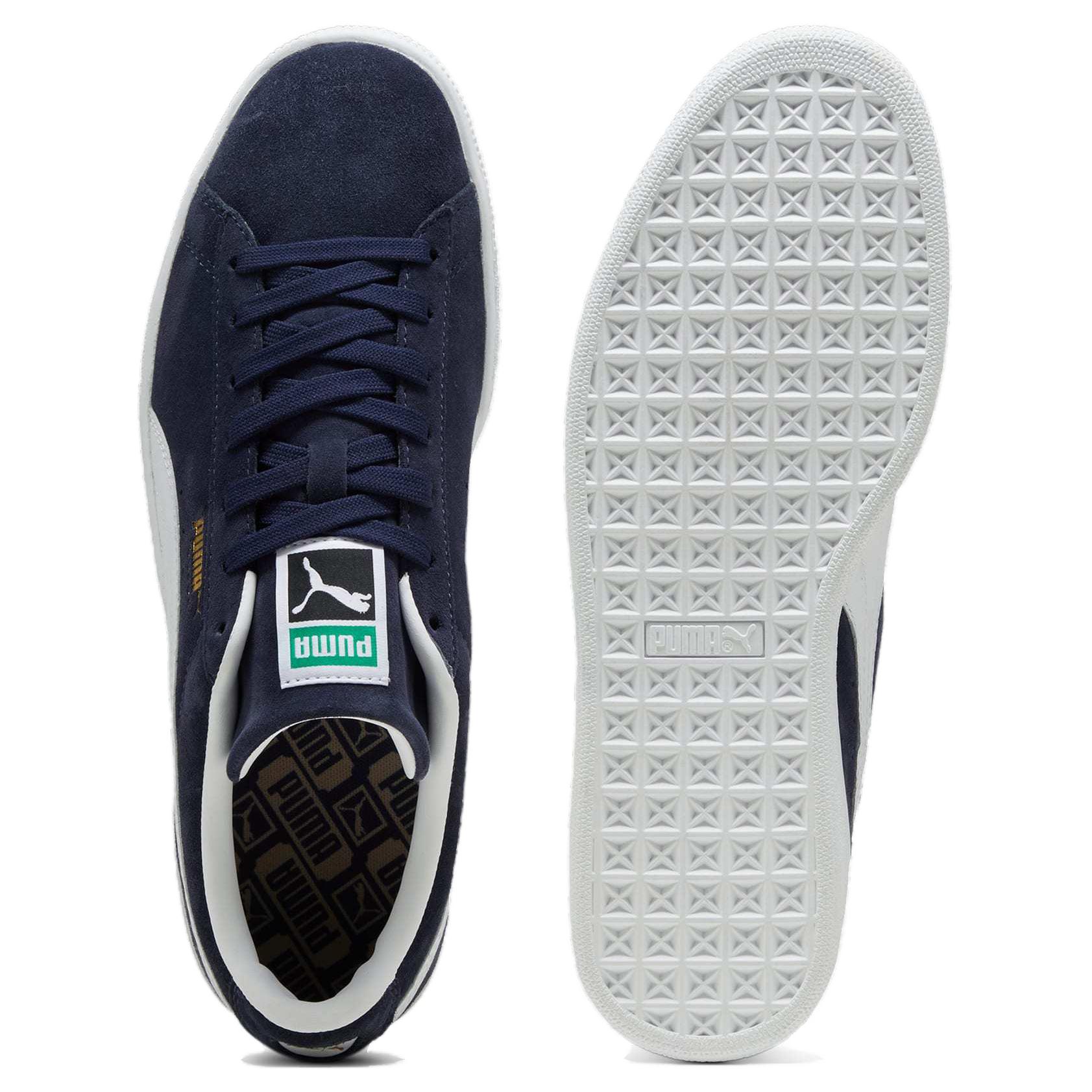 Purchase 푸마 스웨이드 클래식 네이비 화이트 (Puma Suede Classic 네이비 화이트) 399781-03