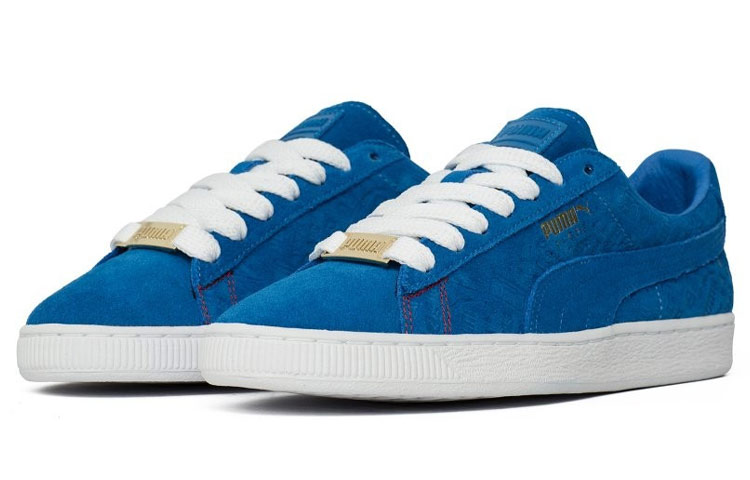 Lookbook Puma Suede Classic Nyc 輕便平衡 低筒休閒板鞋 藍