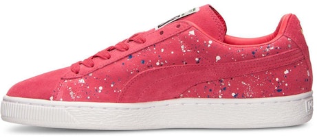 Puma Suede Classic 'Paint Splatter - Teaberry Red' 358288-01 Puma Suede Classic 'Paint Splatter - Teaberry Red' 358288-01