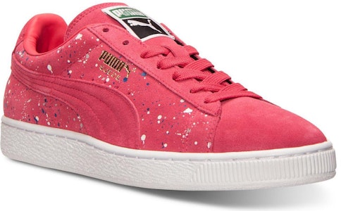 彪马经典麂皮涂鸦浪花-茶莓红 358288-01 Lookbook 彪马经典麂皮涂鸦浪花-茶莓红 358288-01