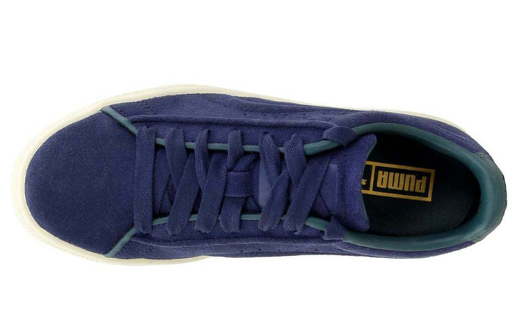 Lookbook プーマスエードクラシック「レイズドフォームストライプブルー」368907-03 368907-03