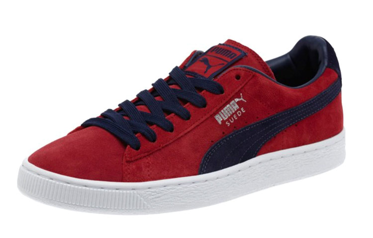 Lookbook 彪马麂皮经典款 '红' 356568-97