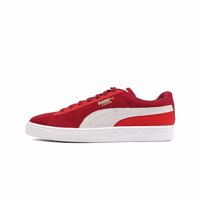 Puma Suede Classic Shoes Rhubarb Red