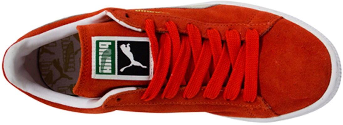 Puma Suede Classic 輕便透氣 低幫休閒板鞋 紅灰色 Order Puma Suede Classic 輕便透氣 低幫休閒板鞋 紅灰色