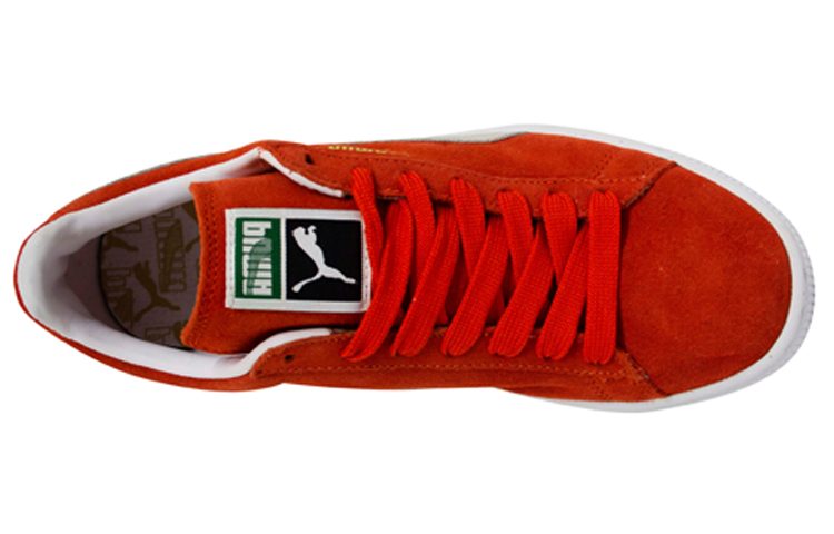 Order Puma Suede Classic 輕便透氣 低幫休閒板鞋 紅灰色