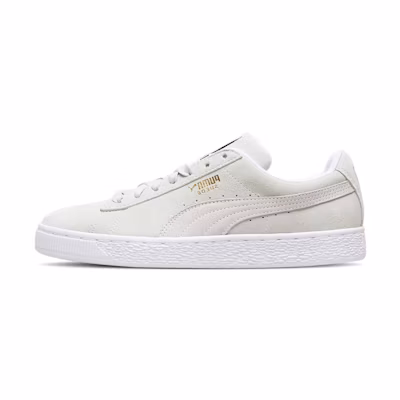 Puma Suede Classic Low Top Board Shoes White