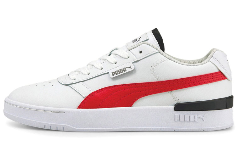 Puma Unisex Clasico Sneakers White/Red/Black