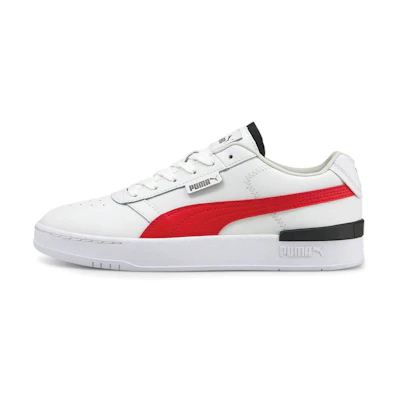 Puma Unisex Clasico Sneakers White/Red/Black
