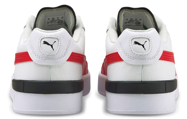 Puma Unisex Clasico Sneakers White/Red/Black 圖 4