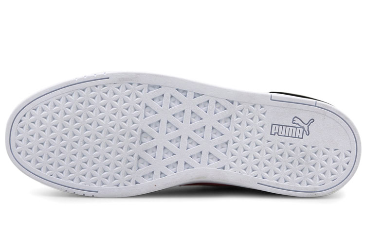 Puma Unisex Clasico Sneakers White/Red/Black 圖 5