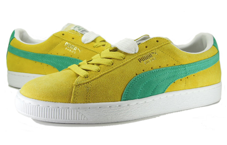 Order プーマ スウェード クラシック "イエローグリーン" 352634-63