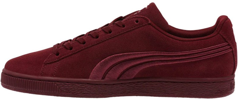 Puma Suede Klasik Lencana 'Merah Gelap' 362594-09 Buy Puma Suede Klasik Lencana 'Merah Gelap' 362594-09