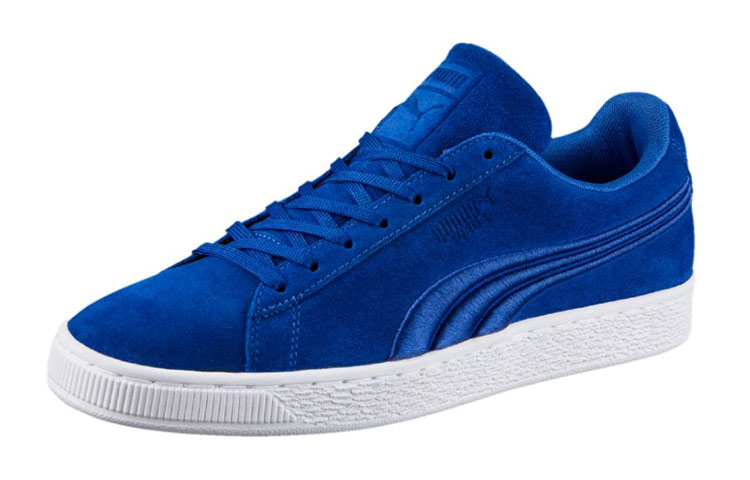 Lookbook Puma Suede Classic Badge 'Biru Tua' 362594-03