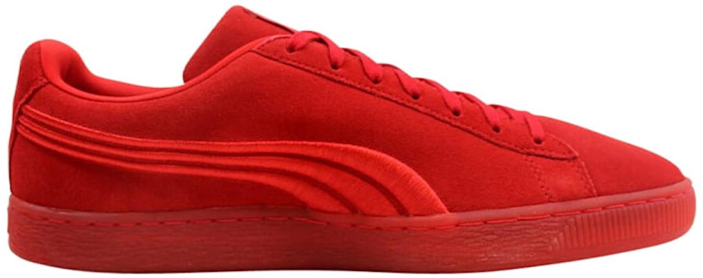 푸마 스웨이드 클래식 배지 아이스 레드 (고위험 레드) 364483-01 Order 푸마 스웨이드 클래식 배지 아이스 레드 (고위험 레드) 364483-01