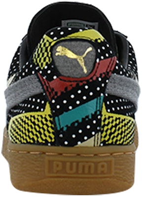 PUMA Suede Classic BHM 黑人月 低筒 板鞋 男女同款 黑 Lookbook PUMA Suede Classic BHM 黑人月 低筒 板鞋 男女同款 黑