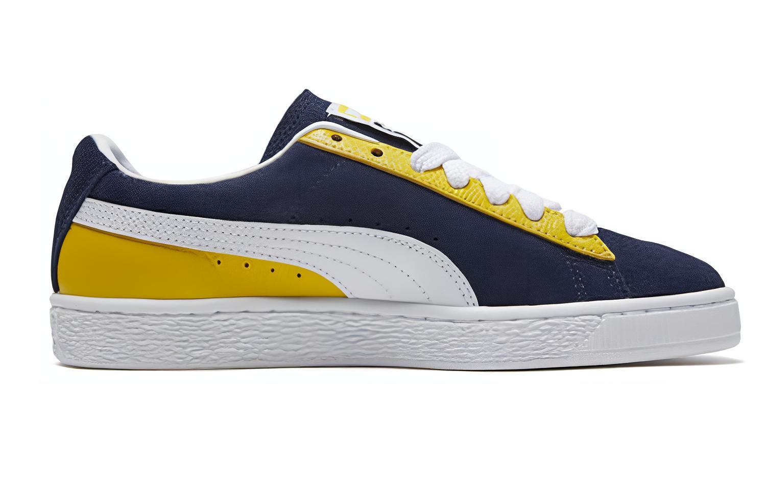 Order Puma SUEDE Clásico Block 'Azul Amarillo' 369873-02