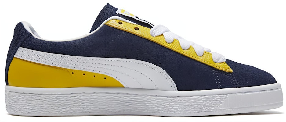 Puma SUEDE Classic Block 'Blue Yellow' 369873-02 Order Puma SUEDE Classic Block 'Blue Yellow' 369873-02