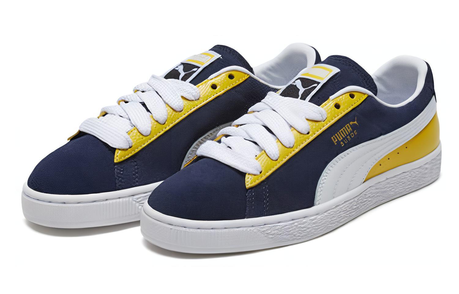 Lookbook Puma SUEDE Clásico Block 'Azul Amarillo' 369873-02