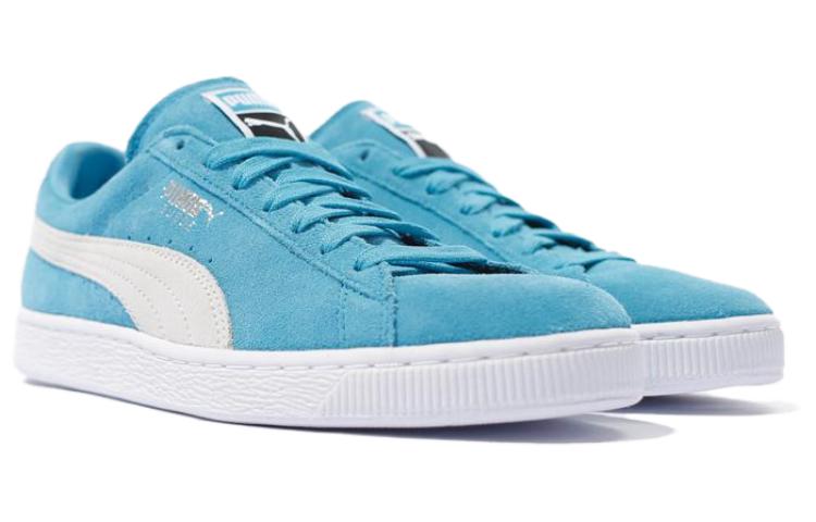 Lookbook プーマ スウェード クラシック ボードシューズ (ブルー) 363242-05