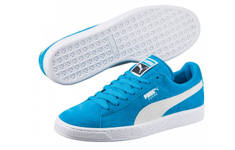 Purchase プーマ スウェード クラシック ボードシューズ (ブルー) 363242-05
