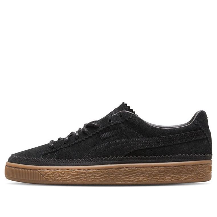 Buy Puma麂皮经典布洛克鞋‘黑色’ 366631-01