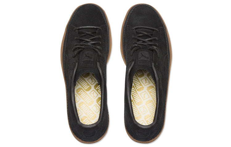 Lookbook Puma麂皮经典布洛克鞋‘黑色’ 366631-01