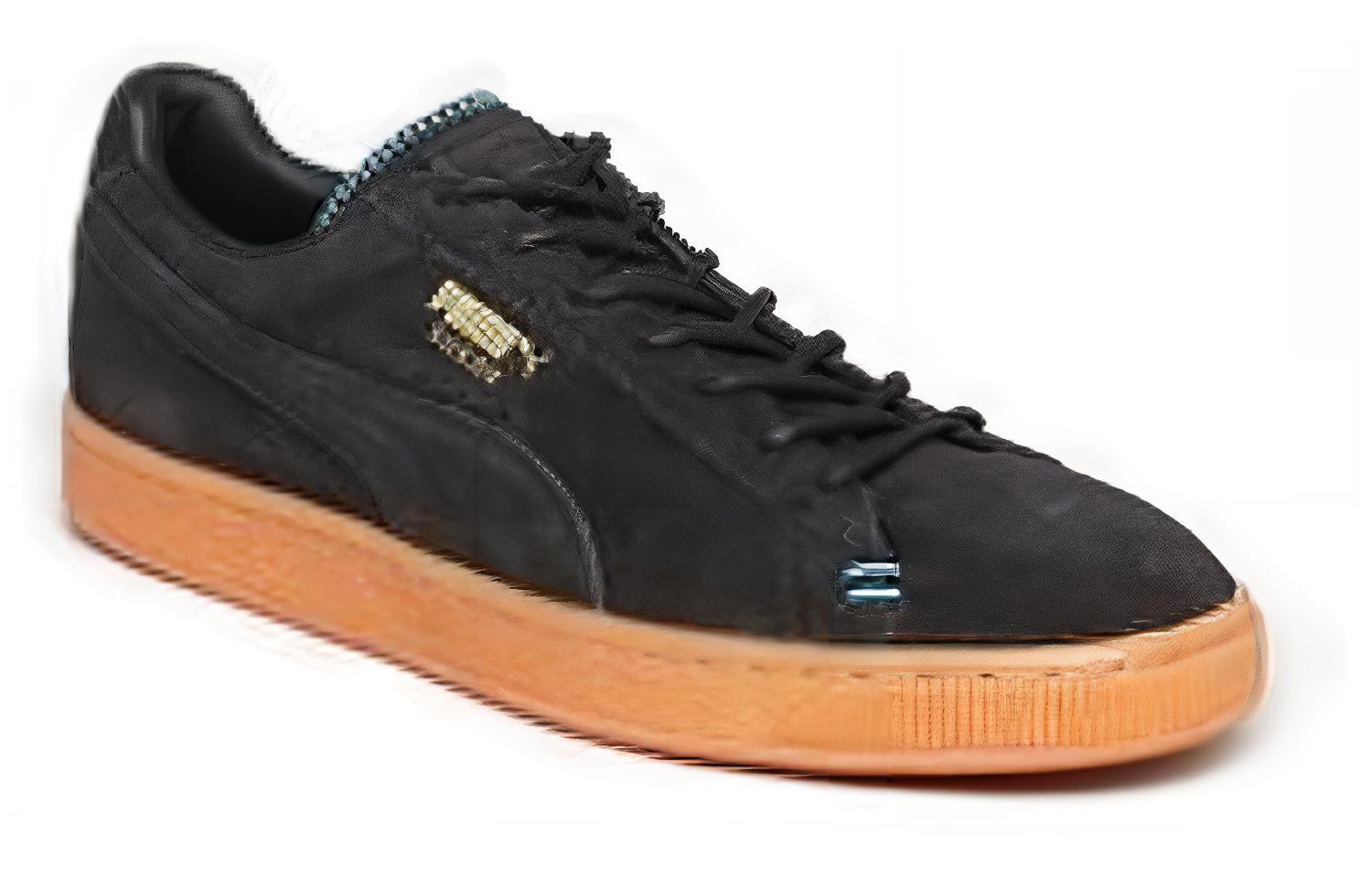 Lookbook Puma Suede Classic Crafted 'Hitam' 356172-03