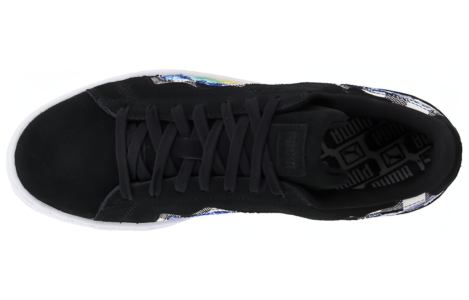 Lookbook Puma Suede Classic Cut 'Black' 367587-01