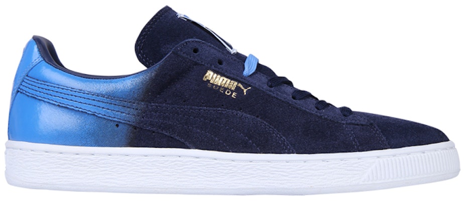 Puma Suede Classic Eco Low Top Board Shoes Blue/Black 359098-02 Order Puma Suede Classic Eco Low Top Board Shoes Blue/Black 359098-02