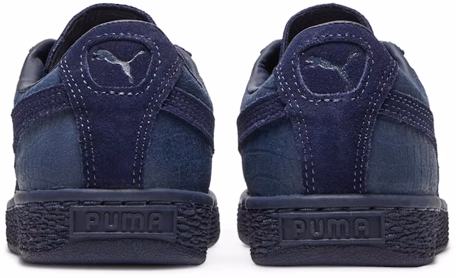 Puma Suede Classic Emboss 'Peacoat' Lelaki Bunyi Premium Render 361372-02 Details for Puma Suede Classic Emboss 'Peacoat' Lelaki Bunyi Premium Render 361372-02