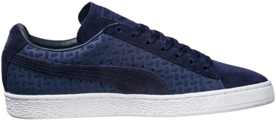 Puma Suede Classic Emboss v2 'Keselesaan Biru Gelap' 362589-02 Order Puma Suede Classic Emboss v2 'Keselesaan Biru Gelap' 362589-02