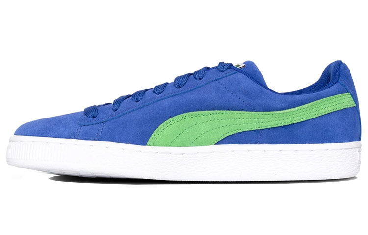 Buy 푸마 스웨이드 클래식 로우 블루/그린 365347-61