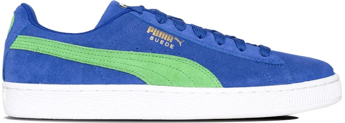 푸마 스웨이드 클래식 로우 블루/그린 365347-61 Order 푸마 스웨이드 클래식 로우 블루/그린 365347-61