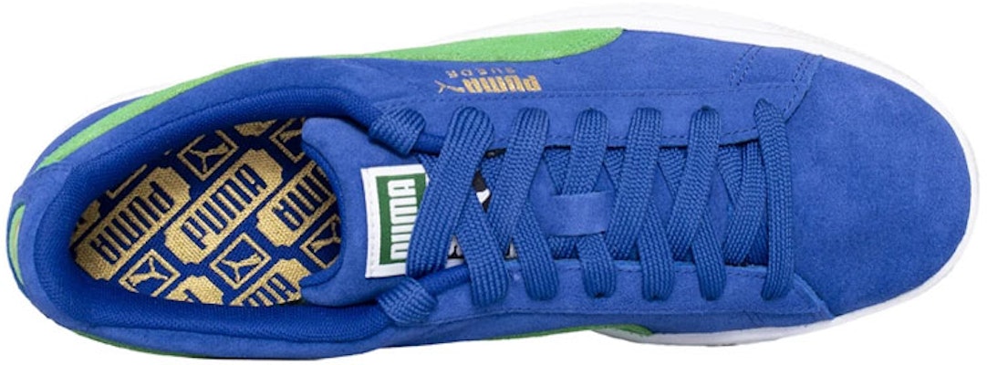 푸마 스웨이드 클래식 로우 블루/그린 365347-61 Lookbook 푸마 스웨이드 클래식 로우 블루/그린 365347-61