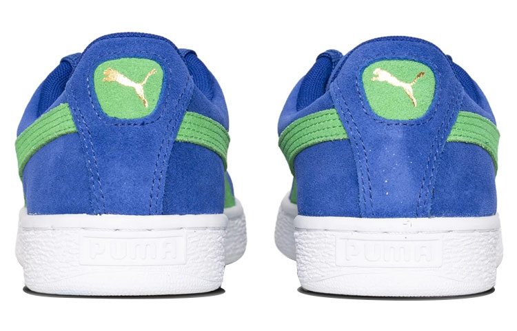 Shop 푸마 스웨이드 클래식 로우 블루/그린 365347-61