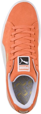 PUMA Suede Classic 低筒 板鞋 男女同款 橘色 Lookbook PUMA Suede Classic 低筒 板鞋 男女同款 橘色