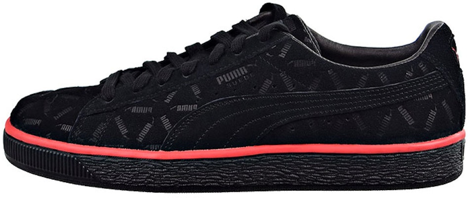 Puma Suede Classic Lux 復古低筒運動板鞋 黑紅 Buy Puma Suede Classic Lux 復古低筒運動板鞋 黑紅