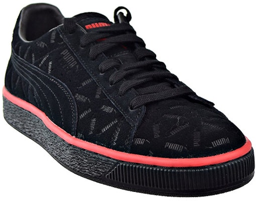 Puma Suede Classic Lux 復古低筒運動板鞋 黑紅 Lookbook Puma Suede Classic Lux 復古低筒運動板鞋 黑紅