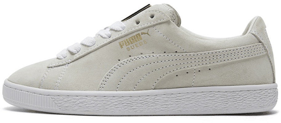 Puma Suede Classic Metal Badge 'White Team Gold' 370081-02 Buy Puma Suede Classic Metal Badge 'White Team Gold' 370081-02