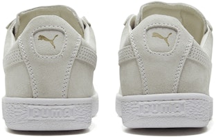 彪马 Suede 经典金属徽章 '白色金队金' 370081-02 Shop 彪马 Suede 经典金属徽章 '白色金队金' 370081-02