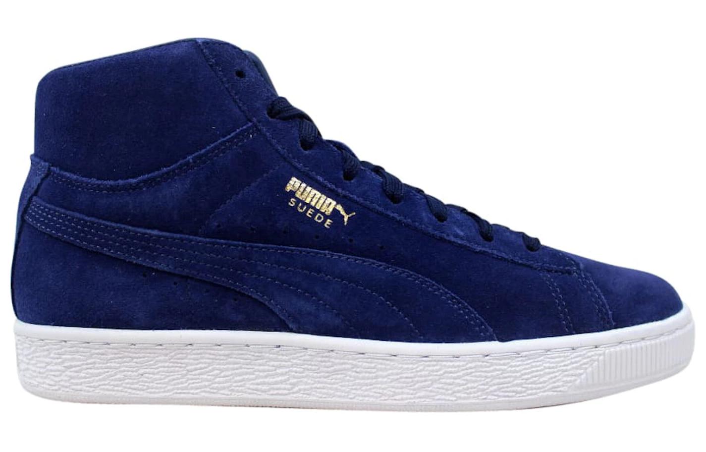 Order Puma 麂皮经典中筒 '深蓝色' 363866-03