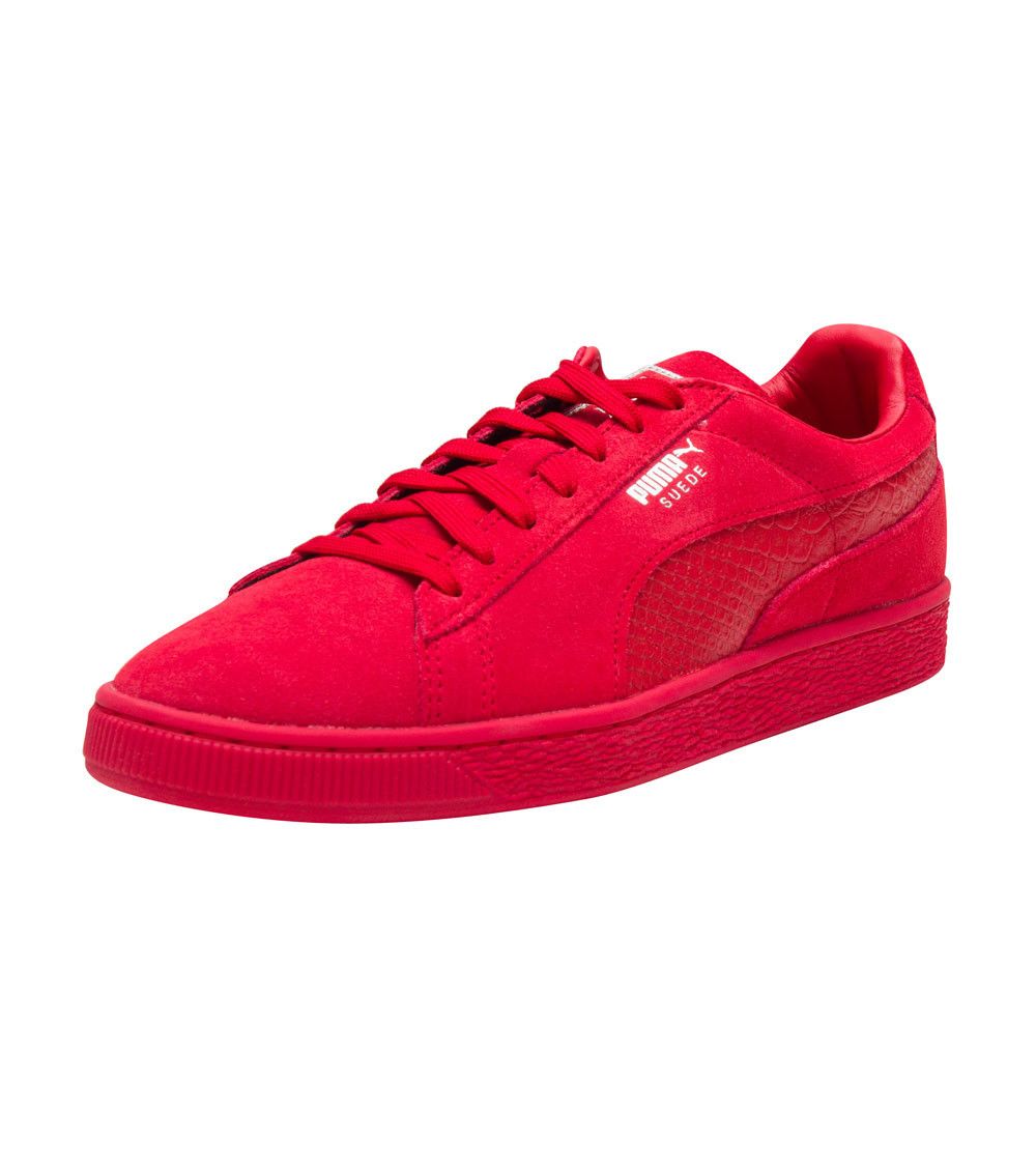 Puma Suede Classic Mono Reptile 'Red' 363164-05