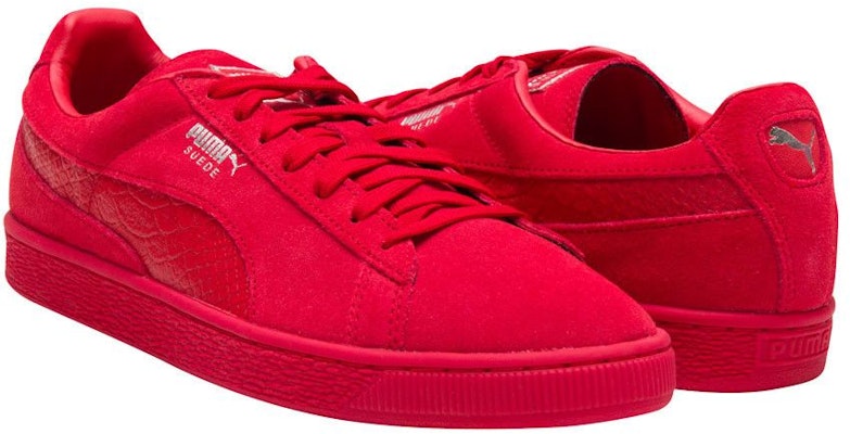 プーマ スウェード クラシック モノ レッド (Puma Suede Classic Mono Red) 363164-05 Order プーマ スウェード クラシック モノ レッド (Puma Suede Classic Mono Red) 363164-05