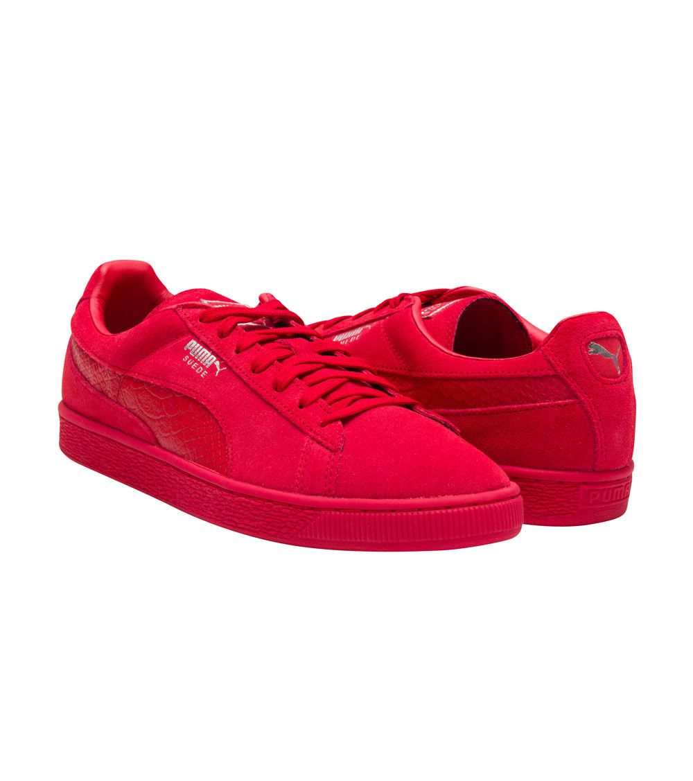 Order プーマ スウェード クラシック モノ レッド (Puma Suede Classic Mono Red) 363164-05