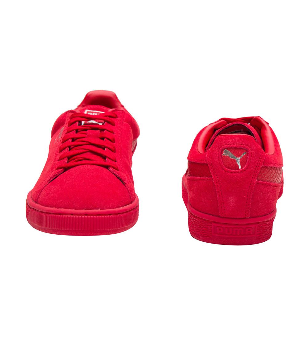 Lookbook プーマ スウェード クラシック モノ レッド (Puma Suede Classic Mono Red) 363164-05