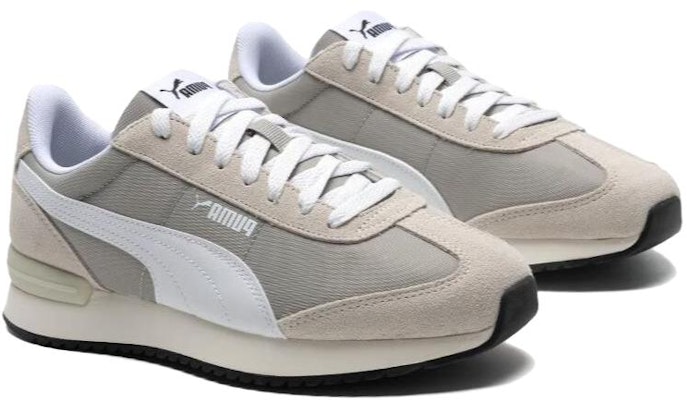 Puma Suede Classic Sneakers 'Grey White' 399250-02 Lookbook Puma Suede Classic Sneakers 'Grey White' 399250-02
