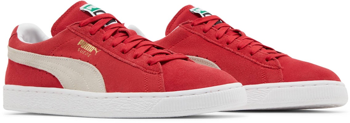 Puma suede team regal best sale red