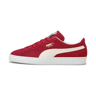 Puma Suede Classic Xxi Minimalistic Cozy Retro Casual Skate Shoes Unisex Wine Red